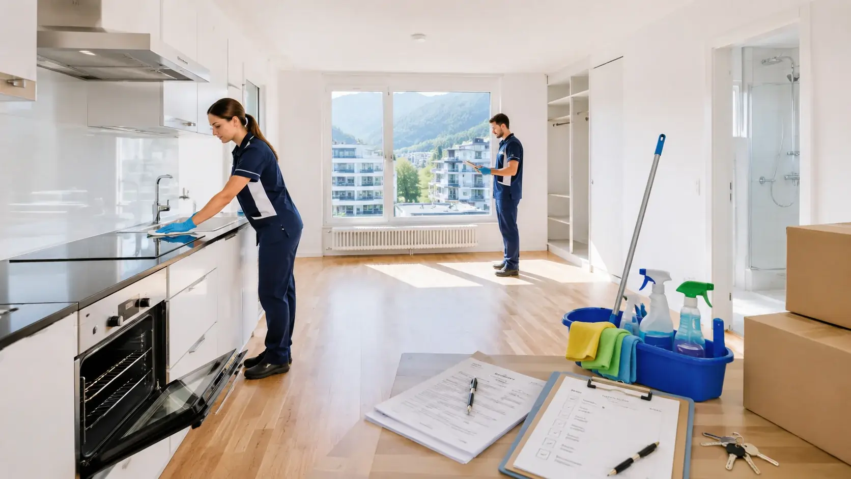 Move-out cleaning Zurich