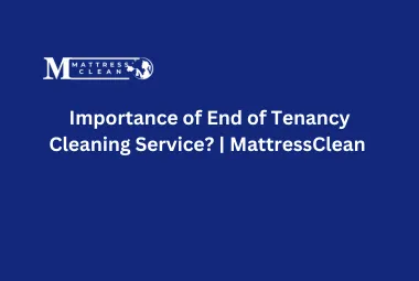 Importance of End of Tenancy Cleaning Service? | MattressClean