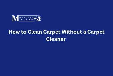 How to Clean Carpet Without a Carpet Cleaner