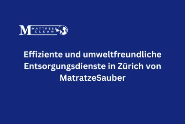 Effiziente und umweltfreundliche Entsorgungsdienste in Zürich von MatratzeSauber