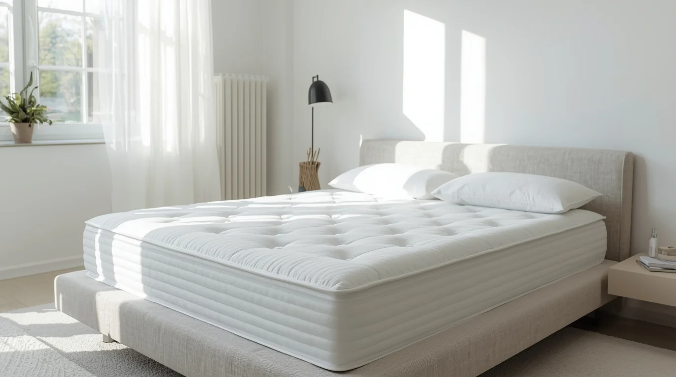 Frisches Schlafzimmer in Zürich nach professioneller Matratzenreinigung