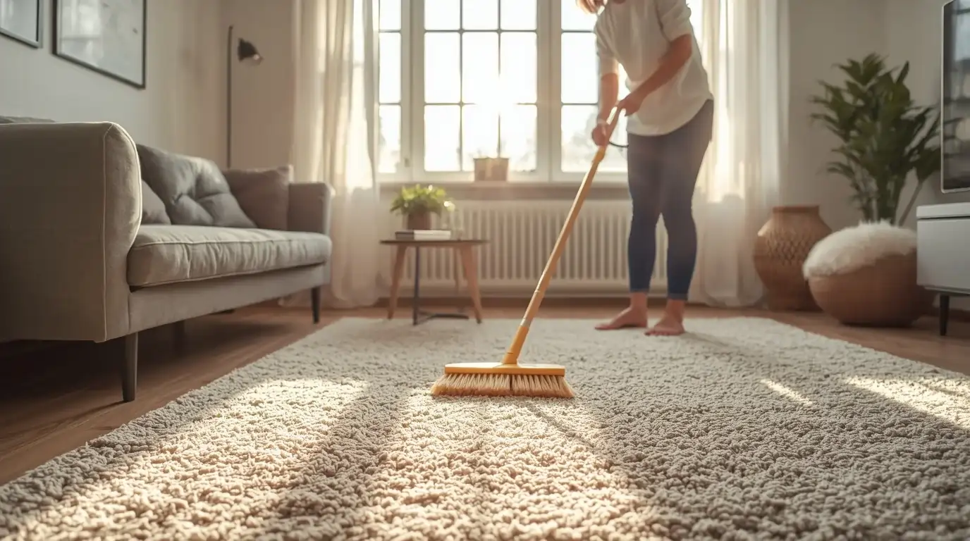 Teppich ohne Teppichreiniger in Zürich reinigen – DIY und umweltfreundliche Methoden
