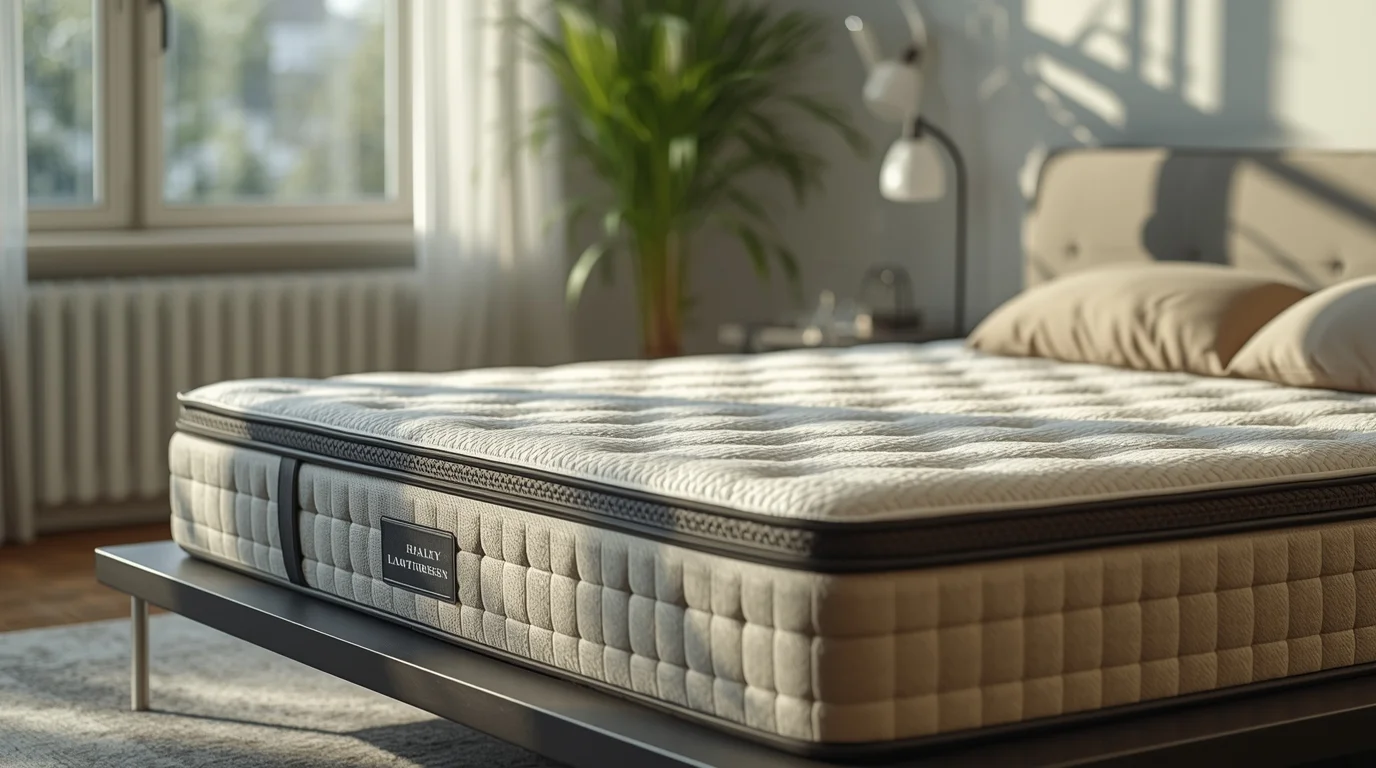 Sauberes und gepflegtes Schlafzimmer in Zürich mit einer frisch gereinigten Matratze für bessere Gesundheit und Schlafqualität.