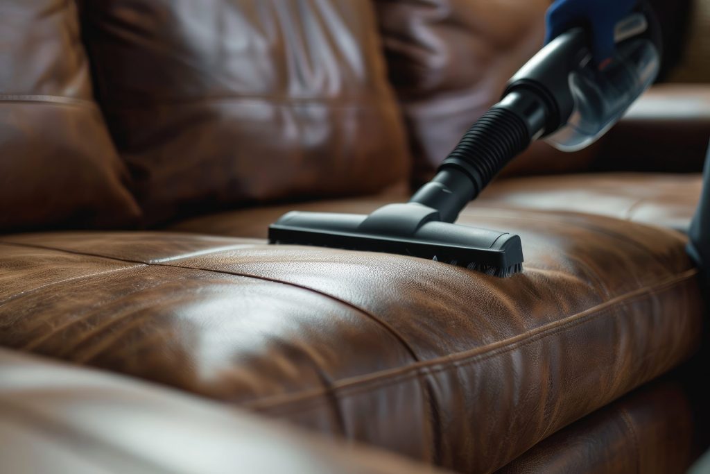 Leather sofa cleaning tips